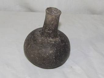 Item BM-06: Small Mississippian long necked bottle